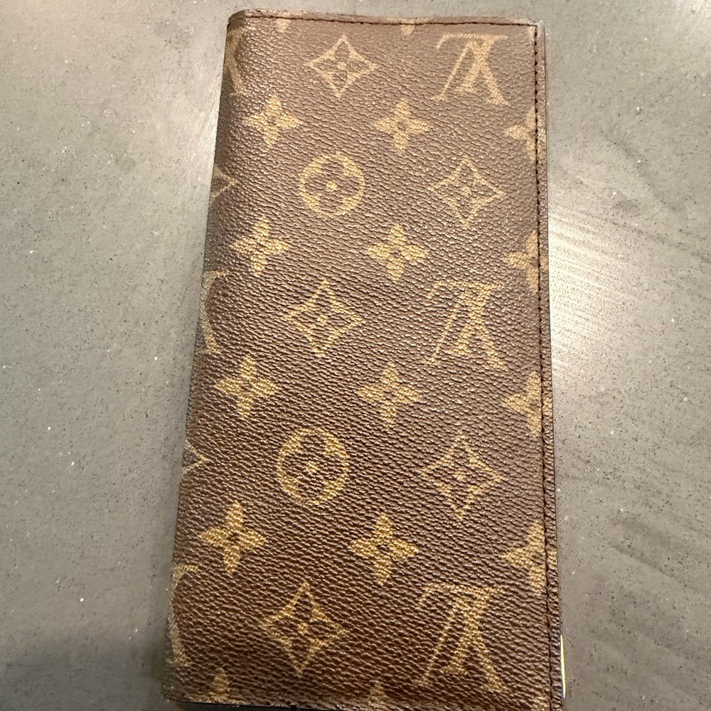 Louis Vuitton Brown Monogram Long Wallet
